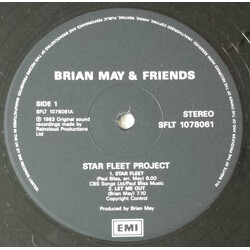 Brian May + Friends Star Fleet Project Vinyl 12" USED