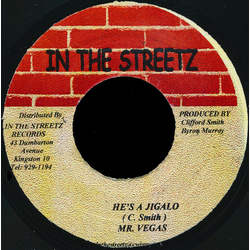 Mr. Vegas He's A Jigalo Vinyl 7" USED