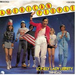 American People Lonely Lady Liberty Vinyl 7" USED
