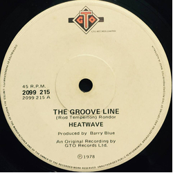 Heatwave The Groove Line Vinyl 7" USED
