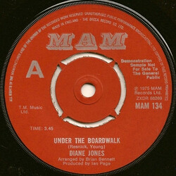 Diane Jones Under The Boardwalk Vinyl 7" USED