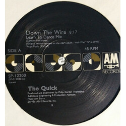 The Quick Down The Wire VINYL 12" USED