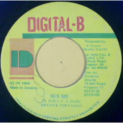Brian & Tony Gold Sex Me Vinyl 7" USED