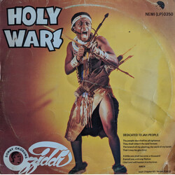 Sonny Okosuns Ozziddi Holy Wars Vinyl LP USED