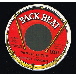 Barbara Favorite Then I'll Be True Vinyl 7" USED