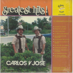 Carlos Y Jose Greatest Hits Vinyl LP USED
