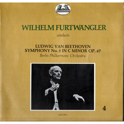 Wilhelm Furtwängler / Ludwig van Beethoven / Berliner Philharmoniker Symphony No.5 In C Minor Op.67 Vinyl LP USED