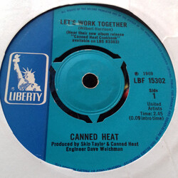 Canned Heat Let's Work Together Vinyl 7" USED