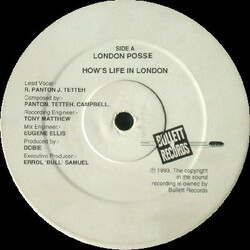 London Posse How's Life In London / Shut The Fuck Up Vinyl 12" USED