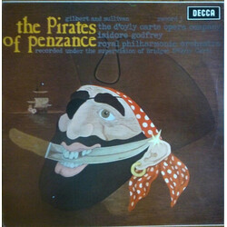 Gilbert & Sullivan / D'Oyly Carte Opera Company / Royal Philharmonic Orchestra / Isidore Godfrey The Pirates Of Penzance Record 1 Vinyl LP USED