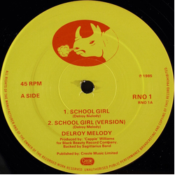 Delroy Melody / Tony Zebra School Girl / Walk Foot Man Vinyl 12" USED