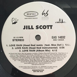 Jill Scott Love Rain Vinyl 12" USED