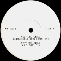 East 17 West End Girls Vinyl 12" USED