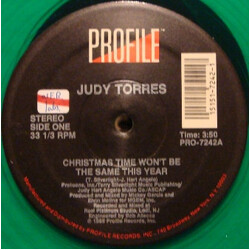 Judy Torres Christmas Time Won't Be The Same This Year Vinyl 12" USED
