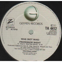 Was (Not Was) Professor Night / Shake Your Head / Bow Wow Wow Wow VINYL 12" USED