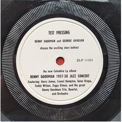Benny Goodman / George Avakian / Benny Goodman And His Orchestra Discuss The Exciting Story Behind The New Columbia Lp Album Benny Goodman 1937-38 Jaz