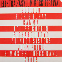 Various Elektra/Asylum Rock Festival Vinyl LP USED
