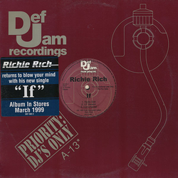 Richie Rich (2) If... / Straight Mail Vinyl 12" USED