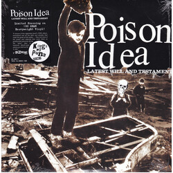 Poison Idea Latest Will And Testament Vinyl LP USED