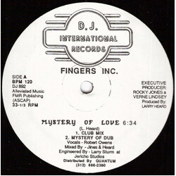 Fingers Inc. Mystery Of Love Vinyl 12" USED