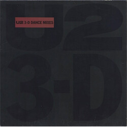 U2 3D Dance Mixes Vinyl 12" USED