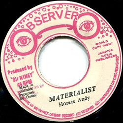 Horace Andy Materialist Vinyl 7" USED