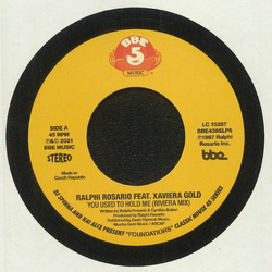 Ralphi Rosario / Xaviera Gold You Used To Hold Me Vinyl 7" USED