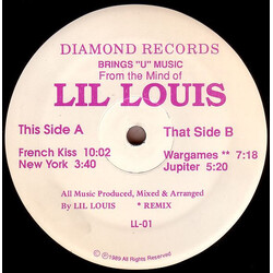 Lil' Louis French Kiss Vinyl 12" USED
