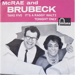 Carmen McRae / Dave Brubeck Take Five / It's A Raggy Waltz / Tonight Only Vinyl 7" USED