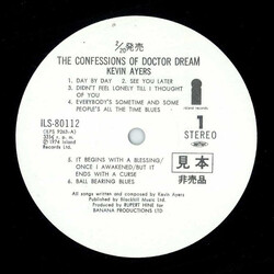Kevin Ayers The Confessions Of Dr. Dream And Other Stories Vinyl LP USED