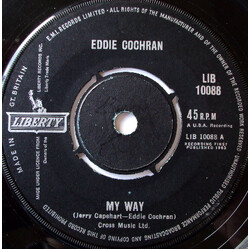 Eddie Cochran My Way Vinyl 7" USED