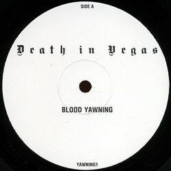 Death In Vegas Blood Yawning Vinyl 12" USED