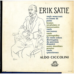 Erik Satie / Aldo Ciccolini Piano Music Vinyl LP USED
