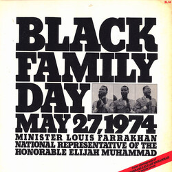 Louis Farrakhan Black Family Day: May 27, 1974 Vinyl LP USED