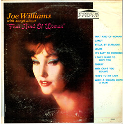 Joe Williams Joe Williams With Songs About That Kind Of  Woman Vinyl LP USED