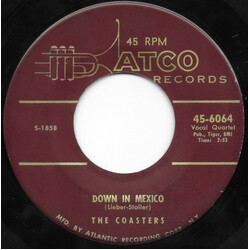The Coasters Down In Mexico / Turtle Dovin' Vinyl 7" USED