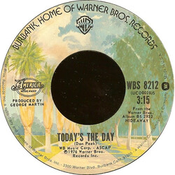 America (2) Today's The Day USED VINYL 7INCH 45 RPM SINGLE STYRENE