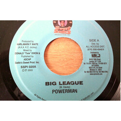 Powerman / Voicemail Big League / Bad Man Vinyl 7" USED
