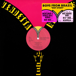 Boys From Brazil Hot Stuff Vinyl 12" USED