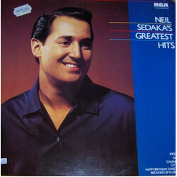 Neil Sedaka Neil Sedaka's Greatest Hits Vinyl LP USED