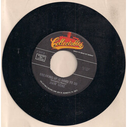 Jivin' Gene / Johnny Preston Breaking Up Is Hard To Do / Cradle Of Love Vinyl 7" USED