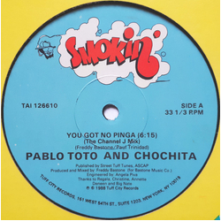 Pablo Toto / Chochita You Got No Pinga Vinyl 12" USED