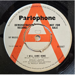 Steve Lester (3) I Will Come Home Vinyl 7" USED