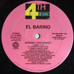 El Barrio Across 110th Street Vinyl 12" USED