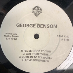 George Benson Untitled (Love Remembers) Vinyl LP USED