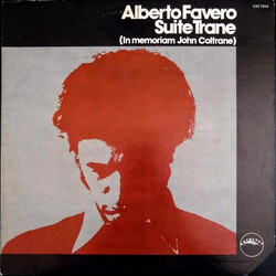 Alberto Favero Suite Trane (In Memoriam John Coltrane) Vinyl LP USED
