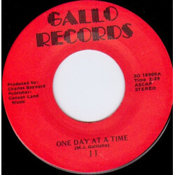 J J (2) One Day At A Time / Sheltered In The Arms Of God Vinyl 7" USED