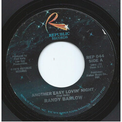 Randy Barlow Another Easy Lovin' Night / Louisiana Delta Vinyl 7" USED