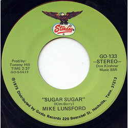Mike Lunsford Sugar Sugar Vinyl 7" USED