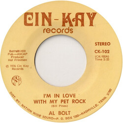 Al Bolt I'm In Love With My Pet Rock Vinyl 7" USED